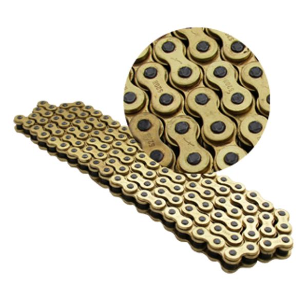 CADENA 150 ESLABONES DORADO (REFORZADO) 428H