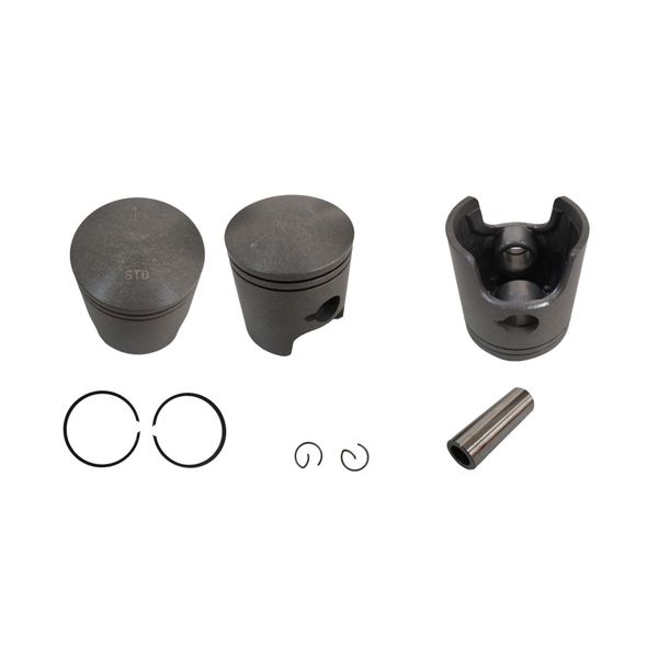 KIT DE PISTON (STD) D:52.46MM H:60MM PIN:14MM ANODIZADO CONVEXO AX100(2012)
