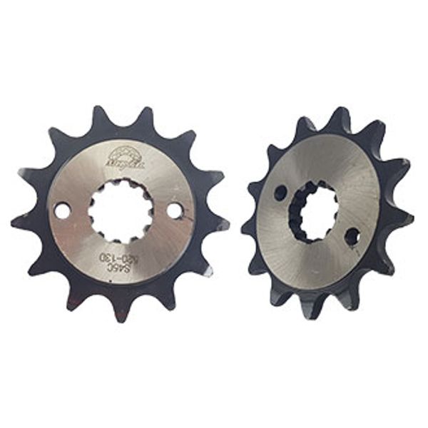 PIÑON MOTRIZ 520H 13T 2 HUECOS PINT. 4MM ACERO REF. 1045/PULIDO XR250TORNADO(2012)