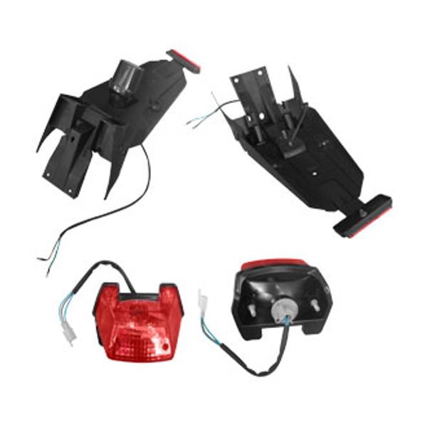 PORTA PLACAS (CON LUZ STOP) RAPTOR 250