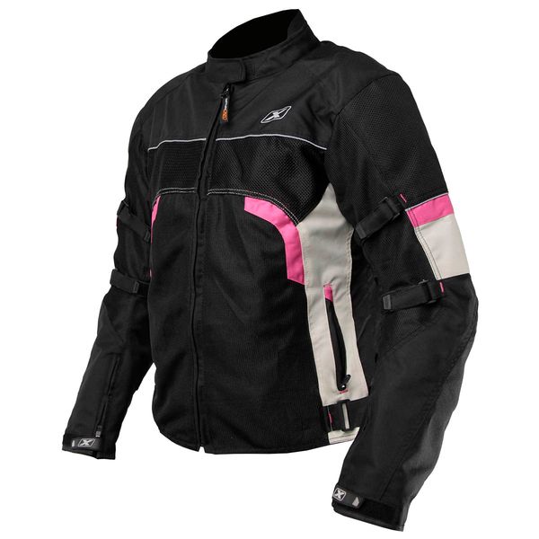  CHAQUETAS MOXAL PRO CM-08 (VENECIA) "L" NEGRO BLANCO ROSADO