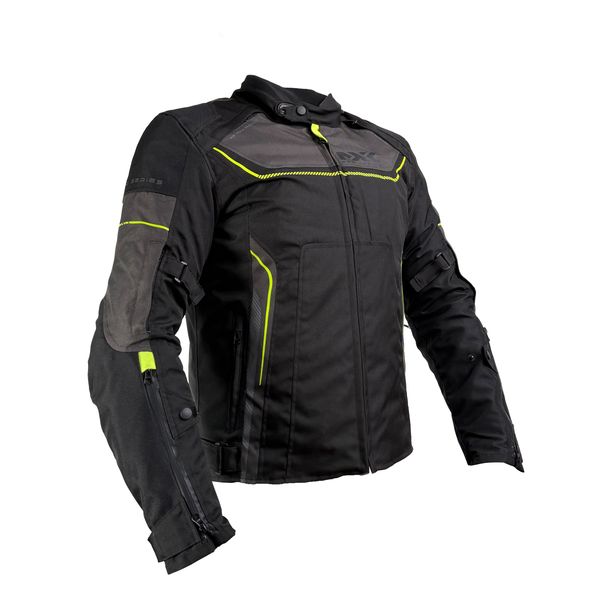  CHAQUETAS MXL GEAR "L" NEGRO GRIS VERDE
