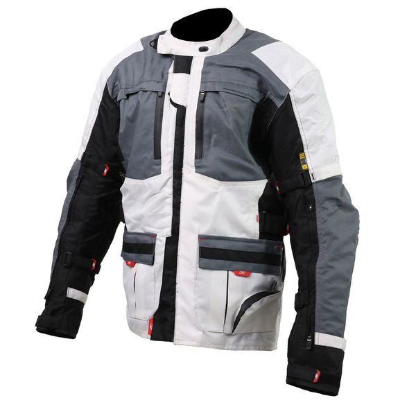  CHAQUETAS MOXAL PRO ESCAPE "M" BLANCO GRIS NEGRO