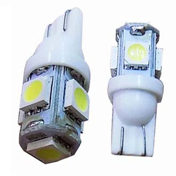 LED SMD (5L) BLANCO T10