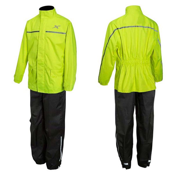  IMPERMEABLES MOXAL PRO IM-06 "L" AMARILLO NEON NEGRO