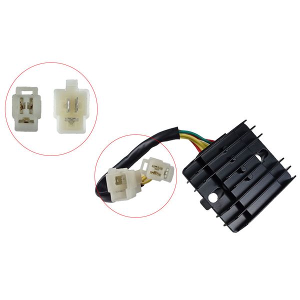 RECTIFICADOR DE CORRIENTE AC/DC 6 PINES (CABLE) DY250TEKKEN(2015)