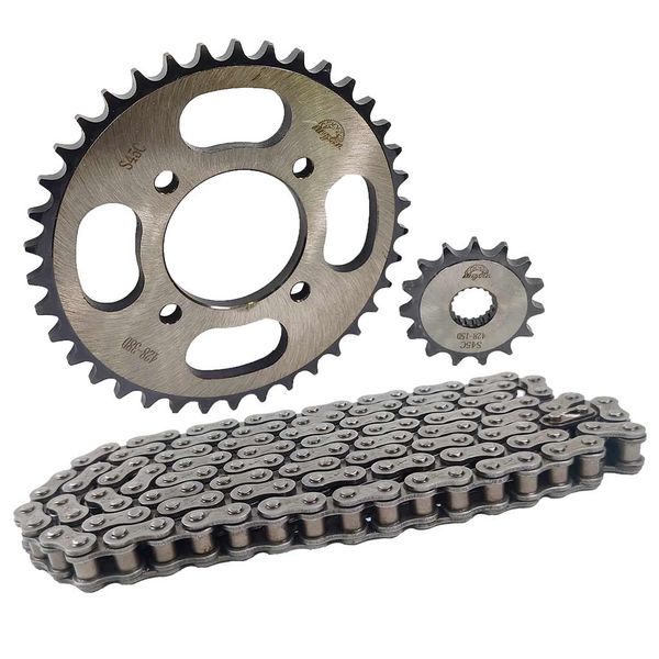 TRACCION KIT 428H C38T 4H P15T H 124E PULIDO GN125(2012)