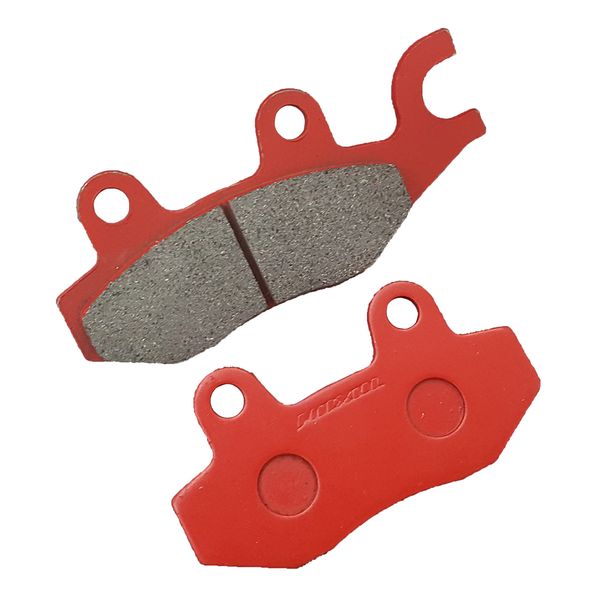 PASTILLA DE FRENO FIBRA DE ACERO ROJA XY200GY6I(2019)
