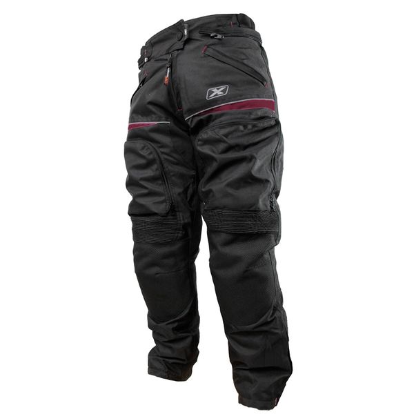  PANTALON MOXAL PRO ADVENTURE "M" NEGRO GRANATE