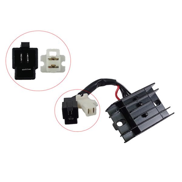 RECTIFICADOR DE CORRIENTE AC/DC 5 PINES (CABLE) GN125(2012)