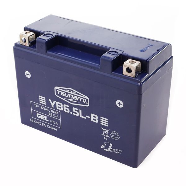 BAT 12V-6.5Ah (- +) (L138-A66-H102) YB6.5L-B (GEL)