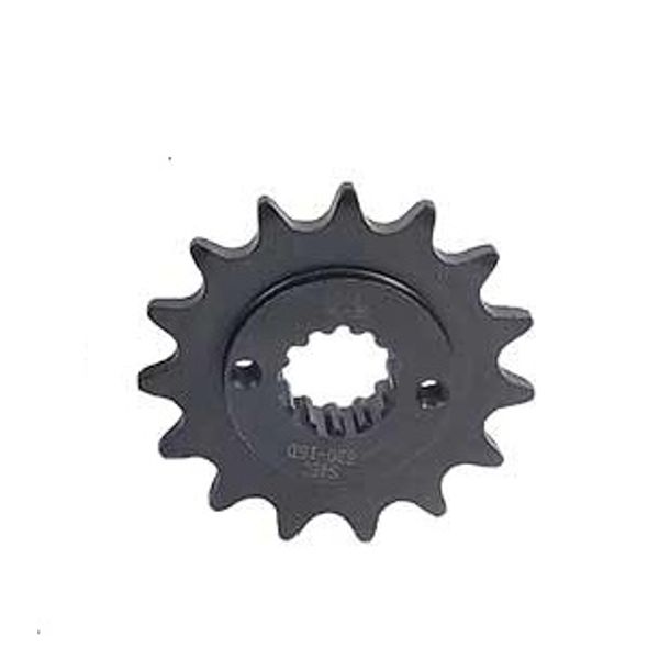 PIÑON MOTRIZ 428H 14T 2 HUECOS Ø INT  4.60MM E-COAT/ONIX PLATINA100ES(2021)