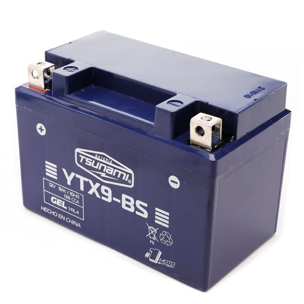 BAT 12V-9AH (+ ) (L151-A87-H105) YTX9-BS (GEL)