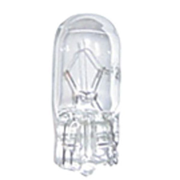 FARO LAMPARA PARA MOTOCICLETA 12V 5W UÑA.NORMAL TRANSPARENTE T10