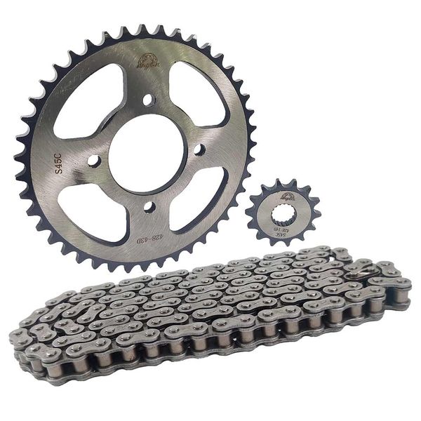 TRACCION KIT 428H C43T 4H P14T 124E PULIDO GN125(2012)
