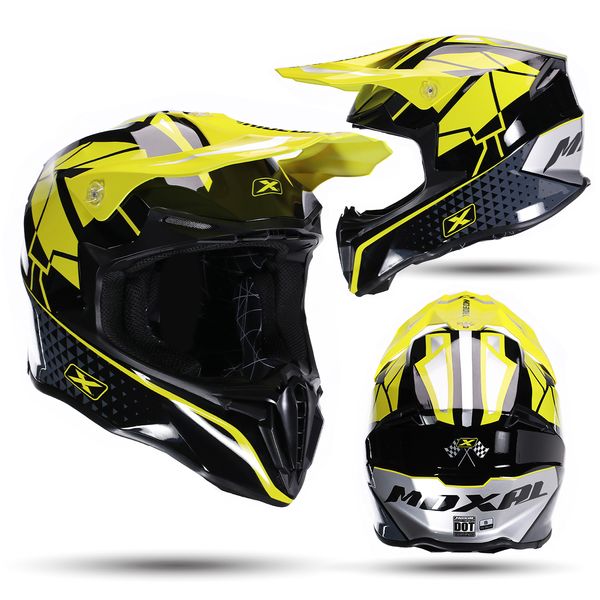 CROSS DERBY EDGE "S" NEGRO AMARILLO NEON GRIS BRILLANTE