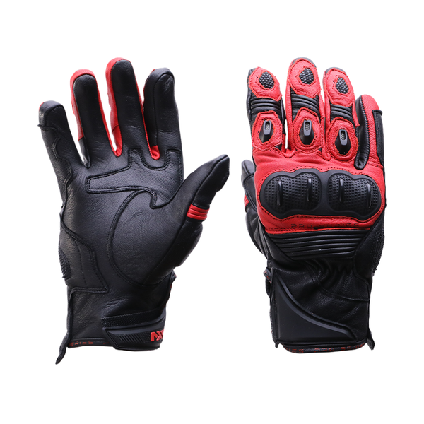  GUANTES MXL VOLCANO "L" NEGRO ROJO